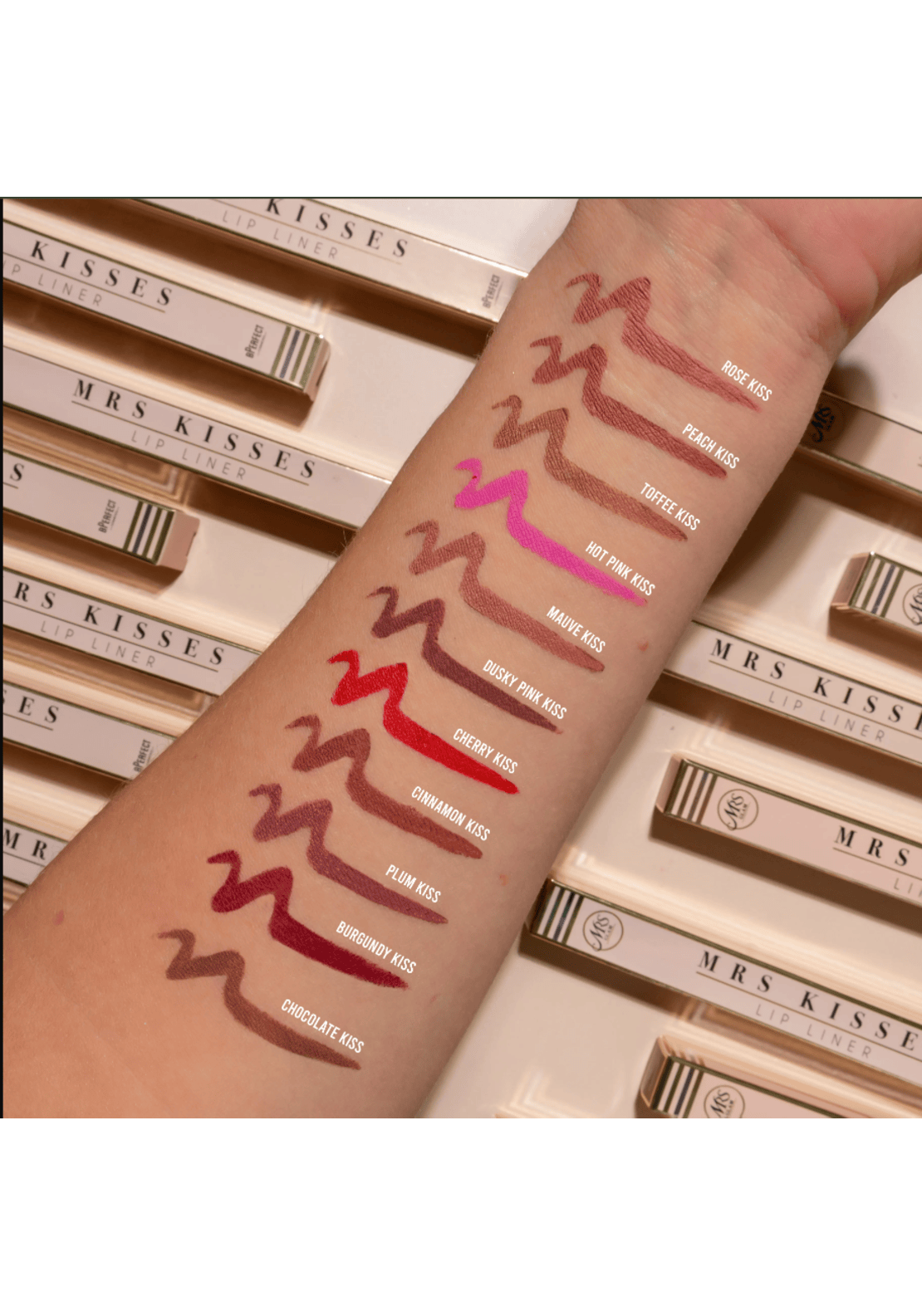 Bperfect Mrs Glam Mrs Kisses Lip Liner 2 Shaws Department Stores