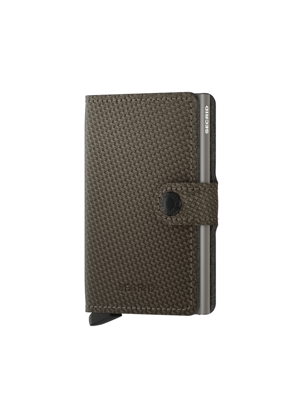 Secrid Mini Carbon Wallet - Khaki 1 Shaws Department Stores