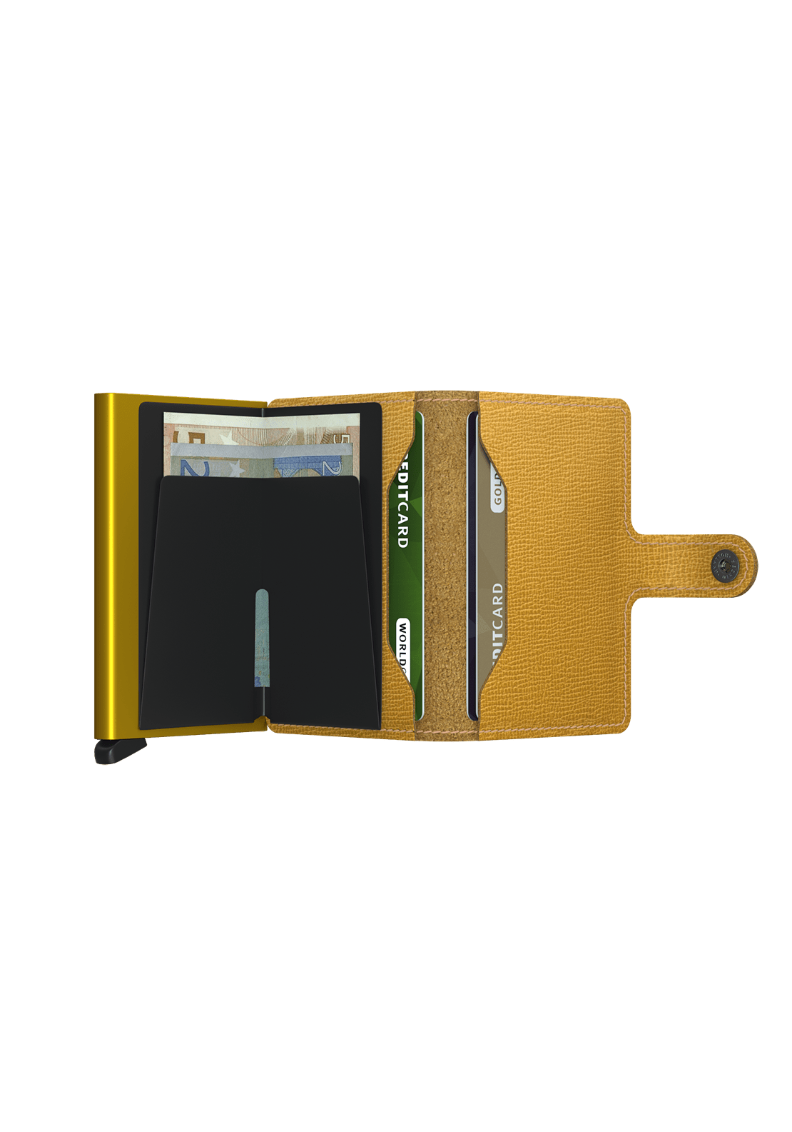 Secrid Mini Crisple Wallet - Ochre 4 Shaws Department Stores