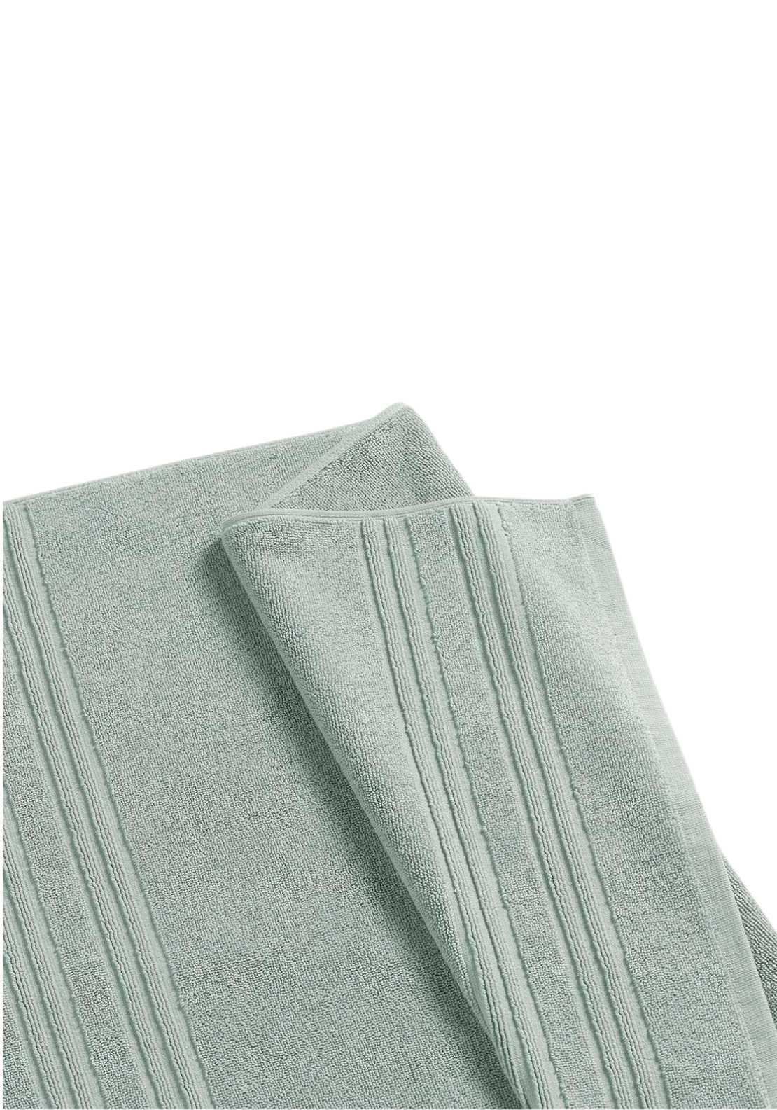 Christy Serene Bath Mat - Duck Egg 2 Shaws Department Stores