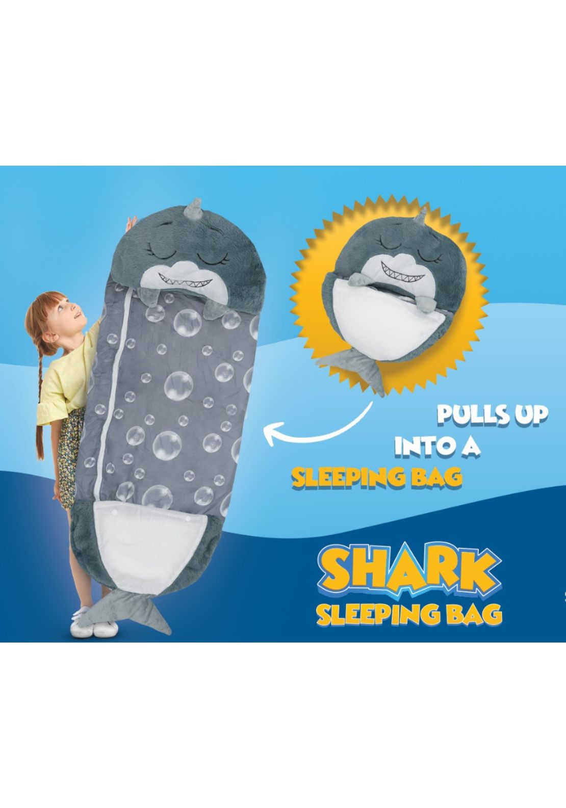 The Home Collection Shark Sleep Bag 1 Shaws Department Stores