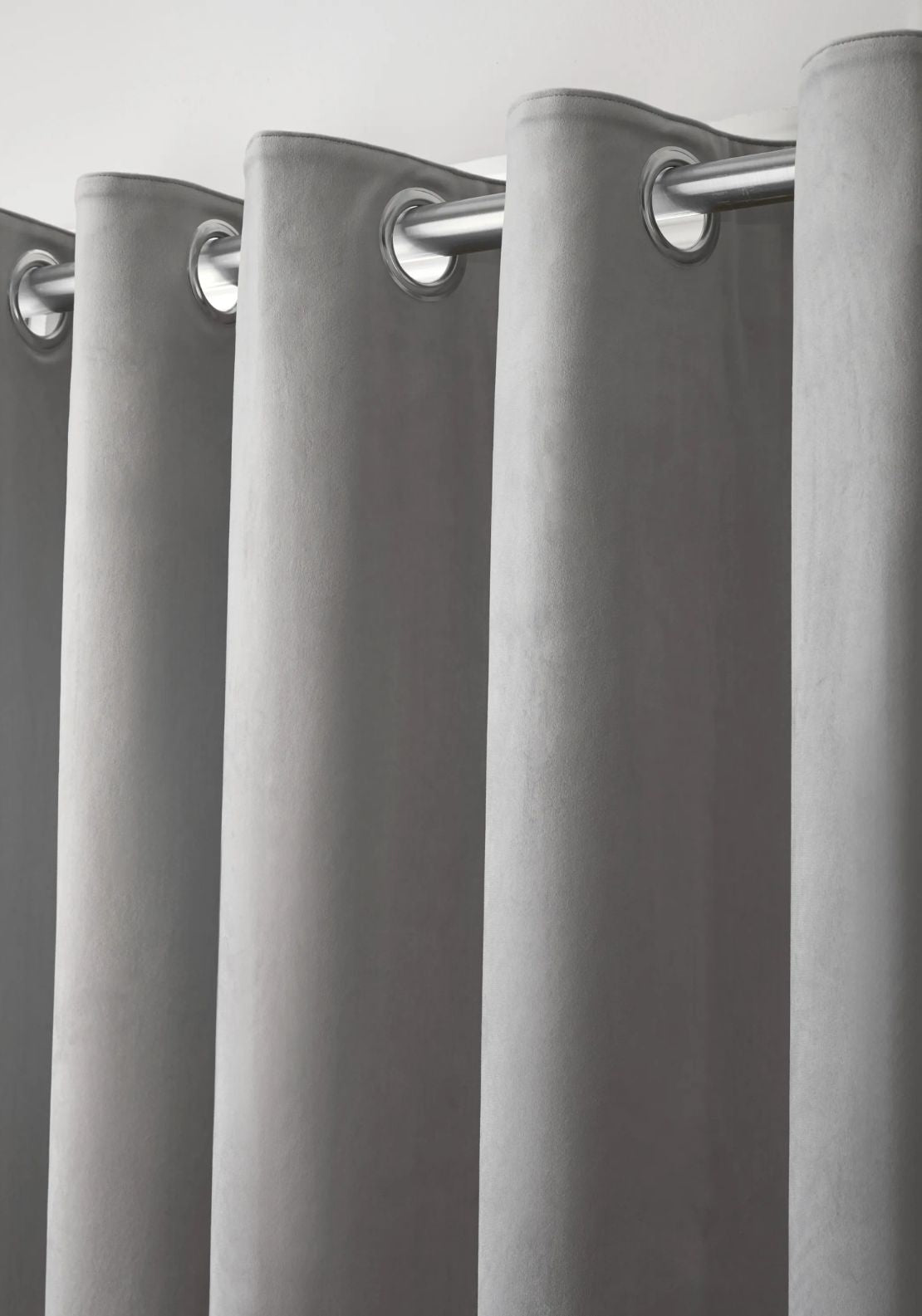The Home Collection Montreal Blackout Thermal Curtains - Grey 2 Shaws Department Stores