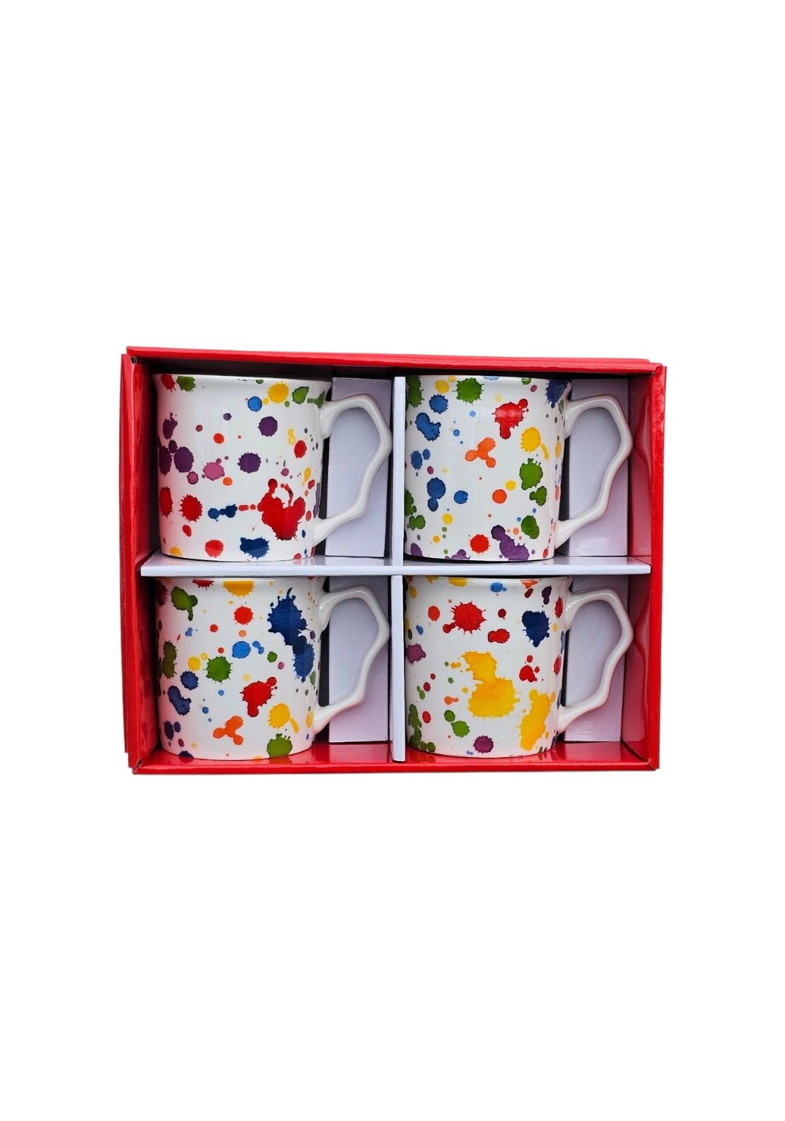 Splash Set Of 4 Mugs - Multi