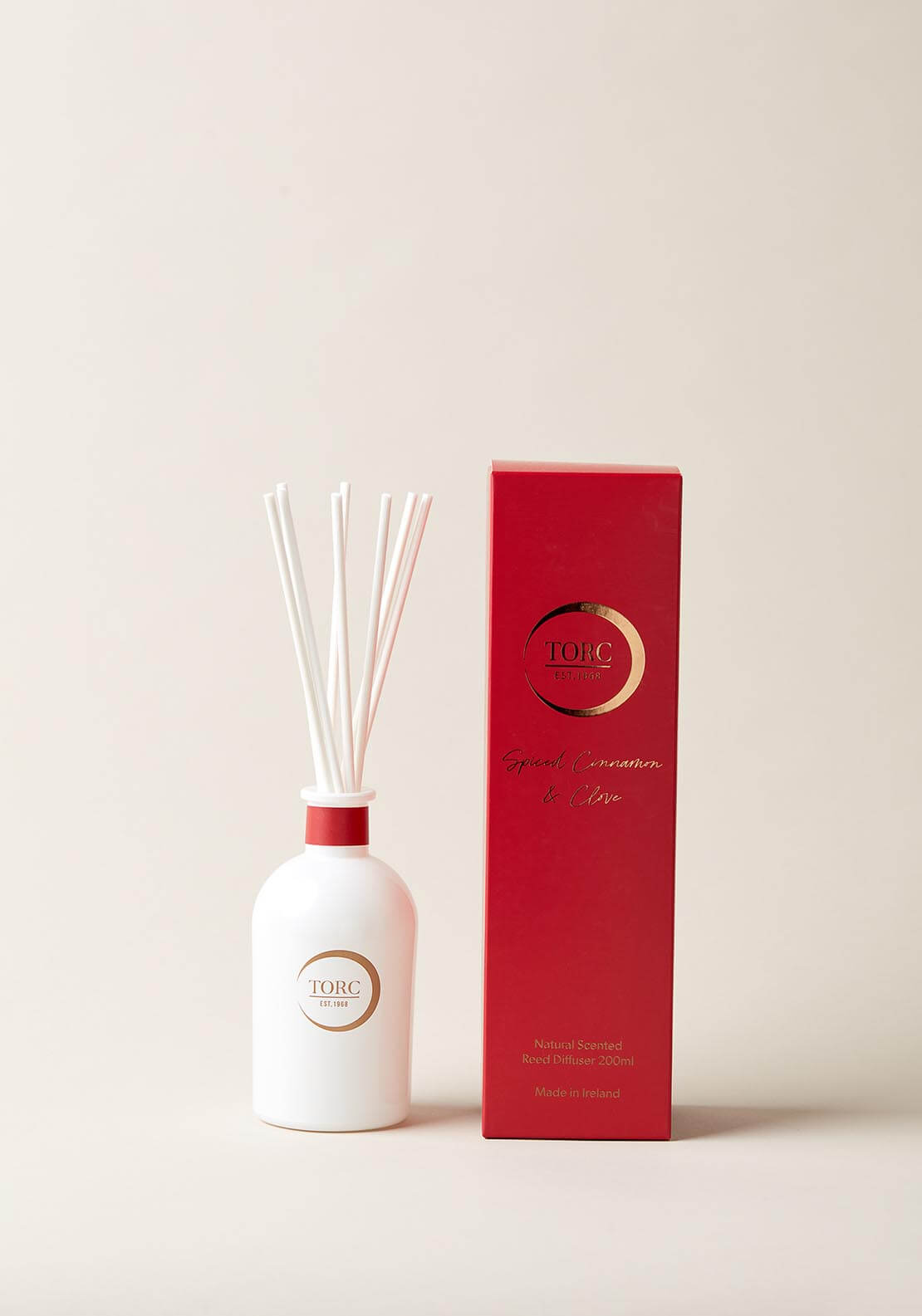 Torc Candles Signature Diffuser Spiced Cinnamon & Clove - Red 1 Shaws Department Stores