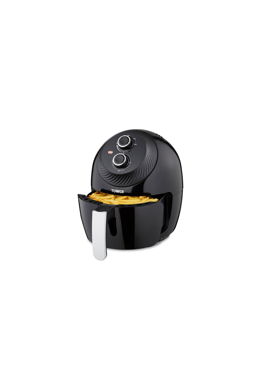 Tower 4 Litre Manual Air Fryer in Black - Bodycare Online