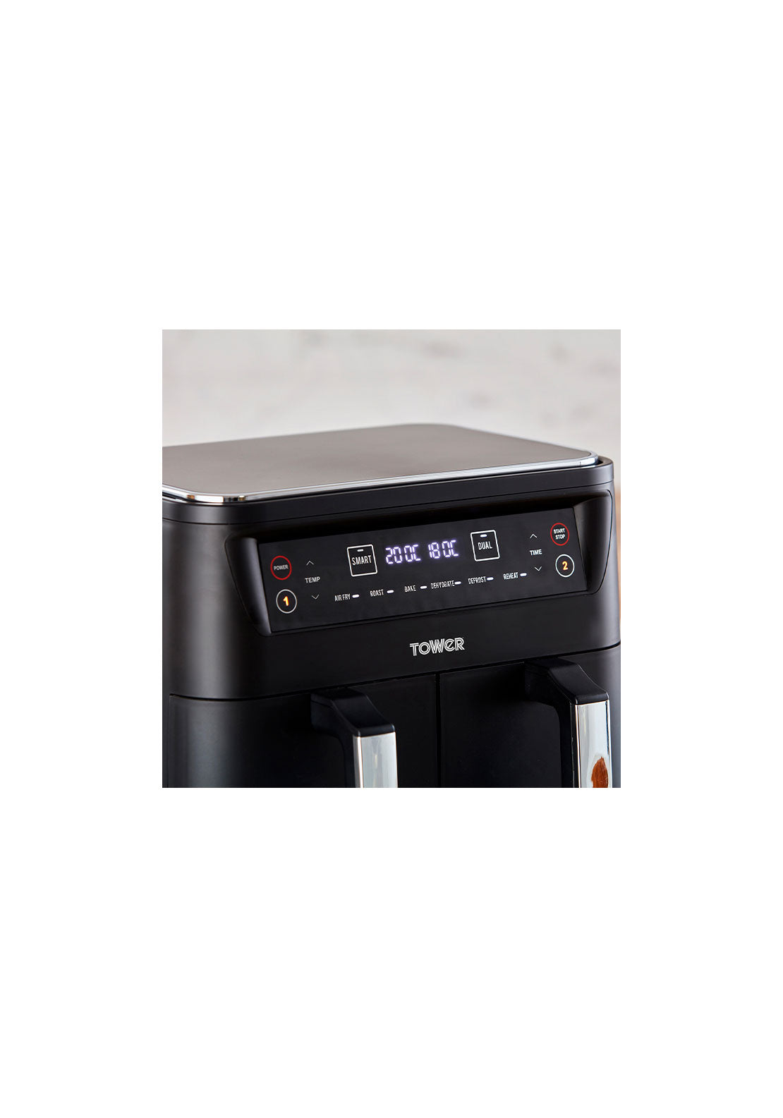 Tower Vortx 8L Dual Basket Air Fryer | T17097 4 Shaws Department Stores