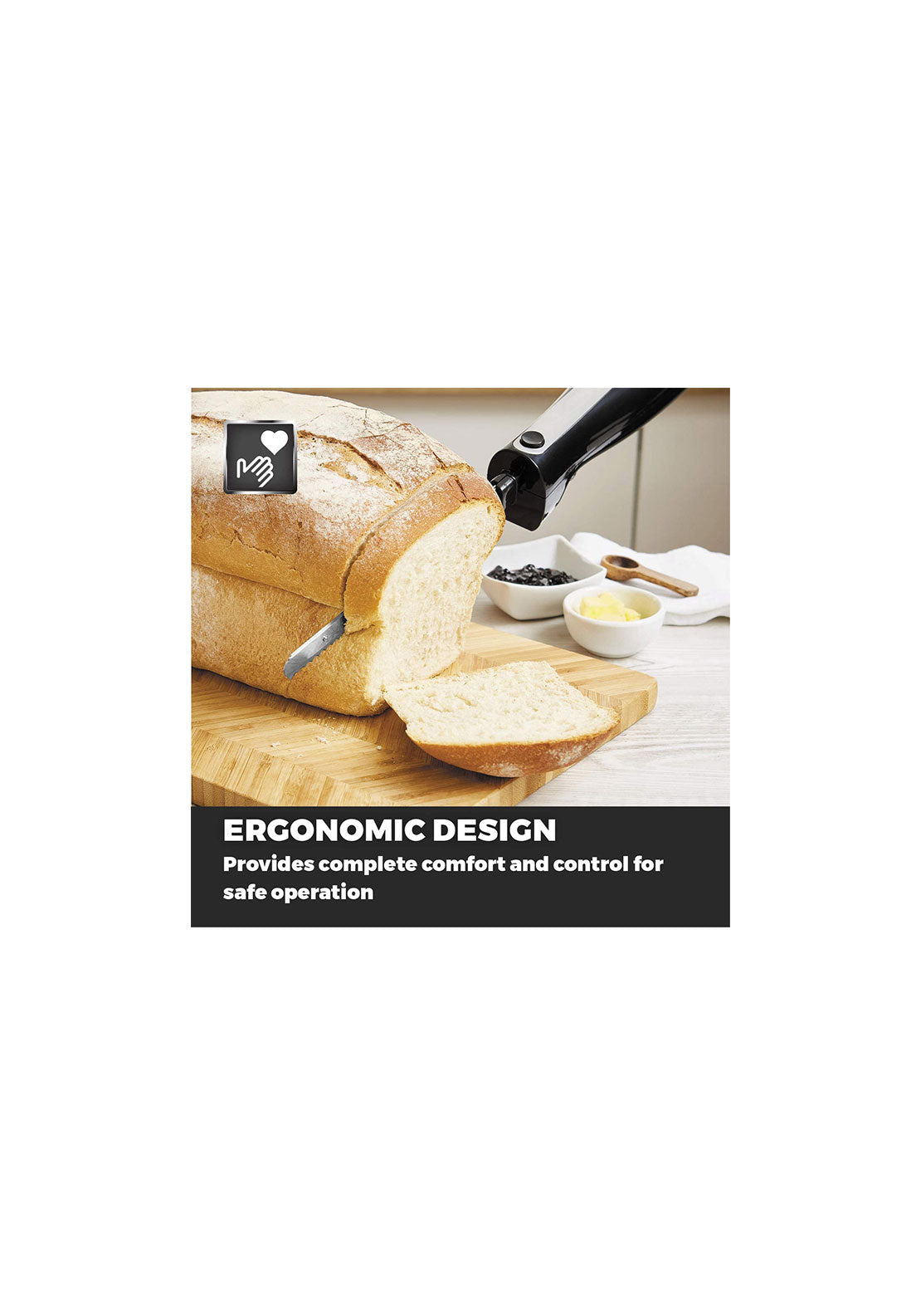 Tower Electric Knife With Fork & Black Case | T19028 3 Shaws Department Stores