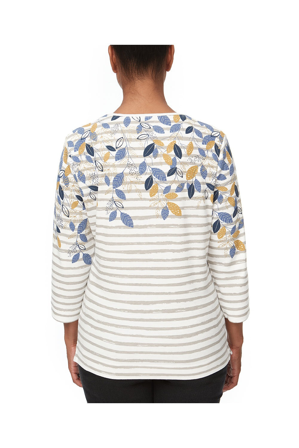 Tigiwear Leaf Stripe Top 6 Shaws Department Stores