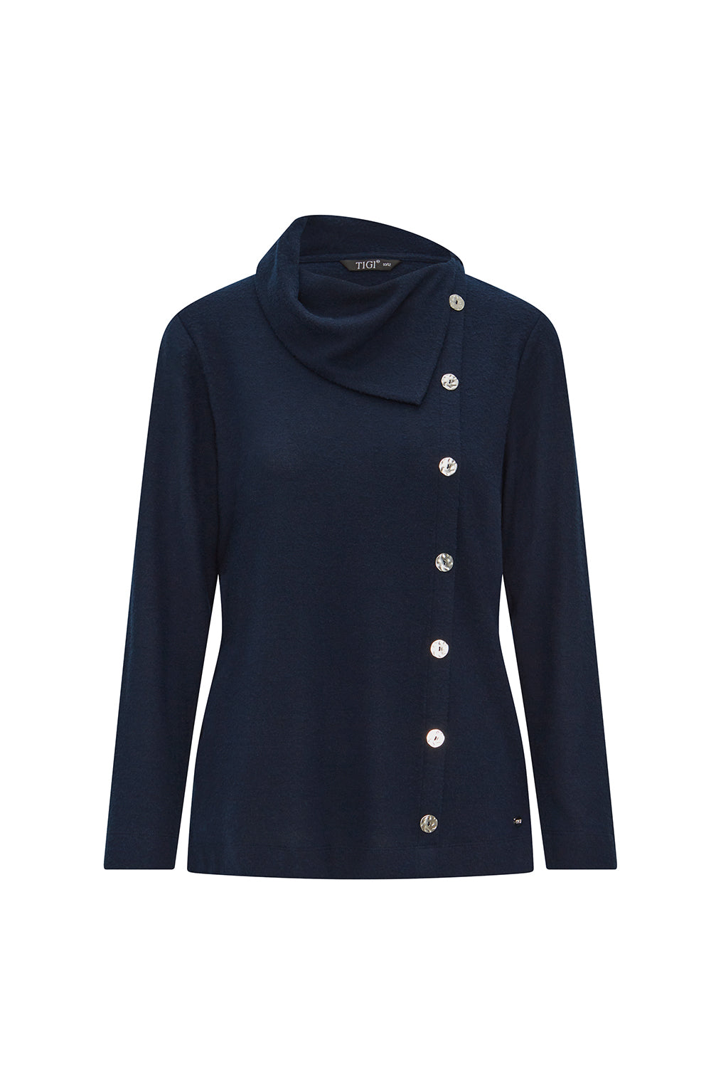 Tigiwear Split Cowl Top 1 Shaws Department Stores