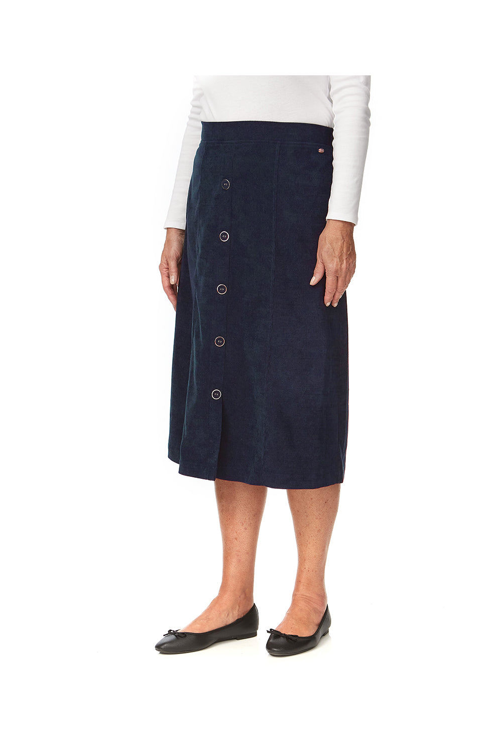 Tigiwear Cord Button Skirt 5 Shaws Department Stores