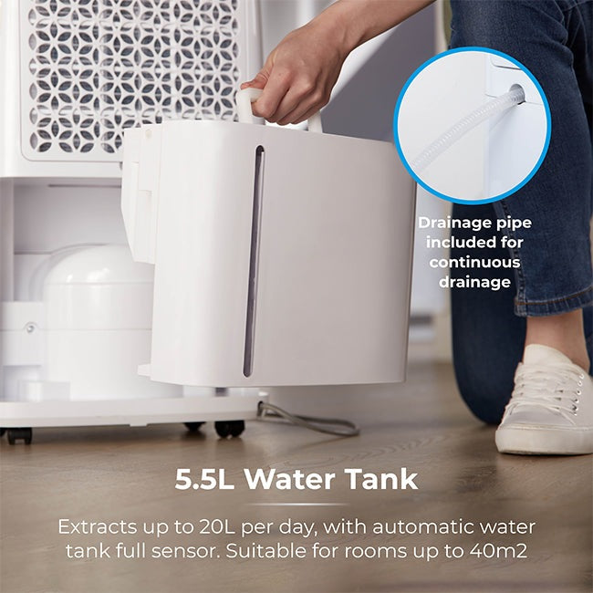 Tower 20L Dehumidifier | T674004 8 Shaws Department Stores