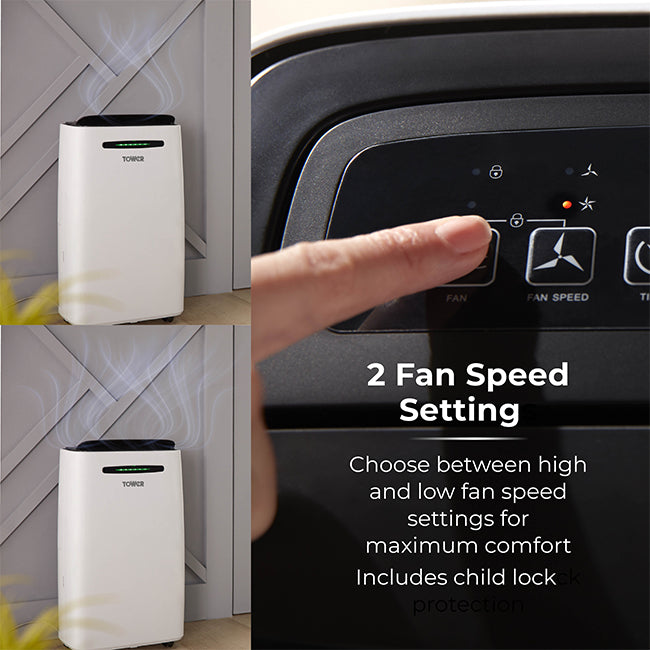 Tower 20L Dehumidifier | T674004 12 Shaws Department Stores