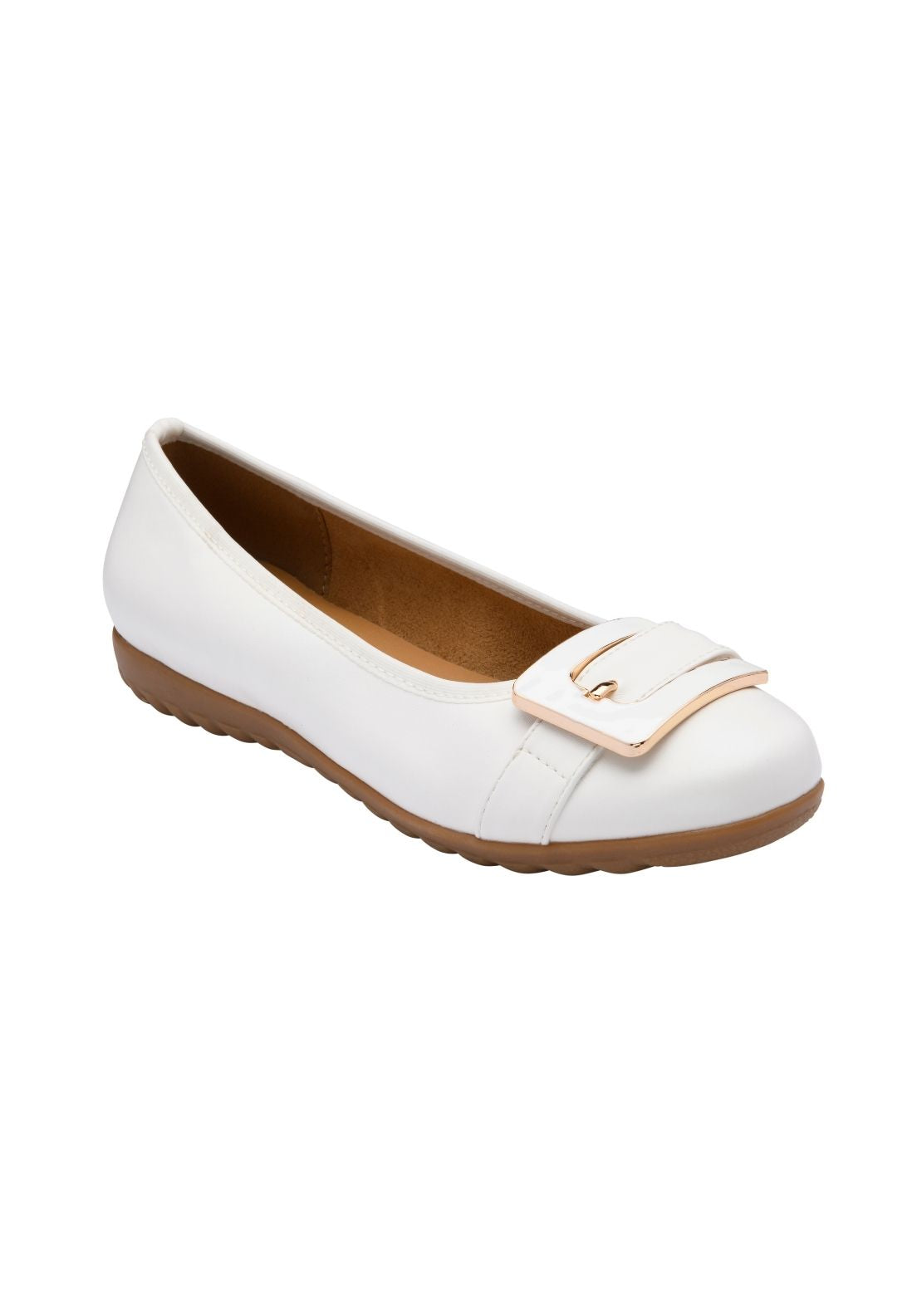 Lotus Pos Tandy Shoe - White 1 Shaws Department Stores