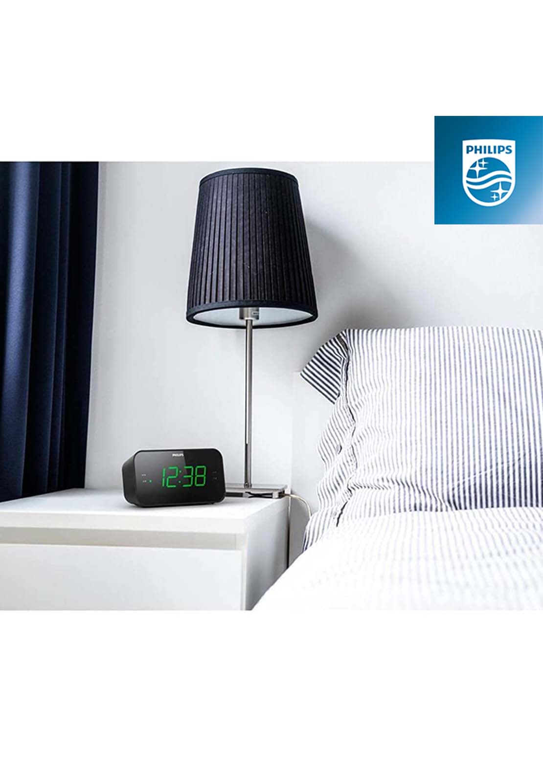 Philips Alarm Clock - Black | Tar330605 8 Shaws Department Stores