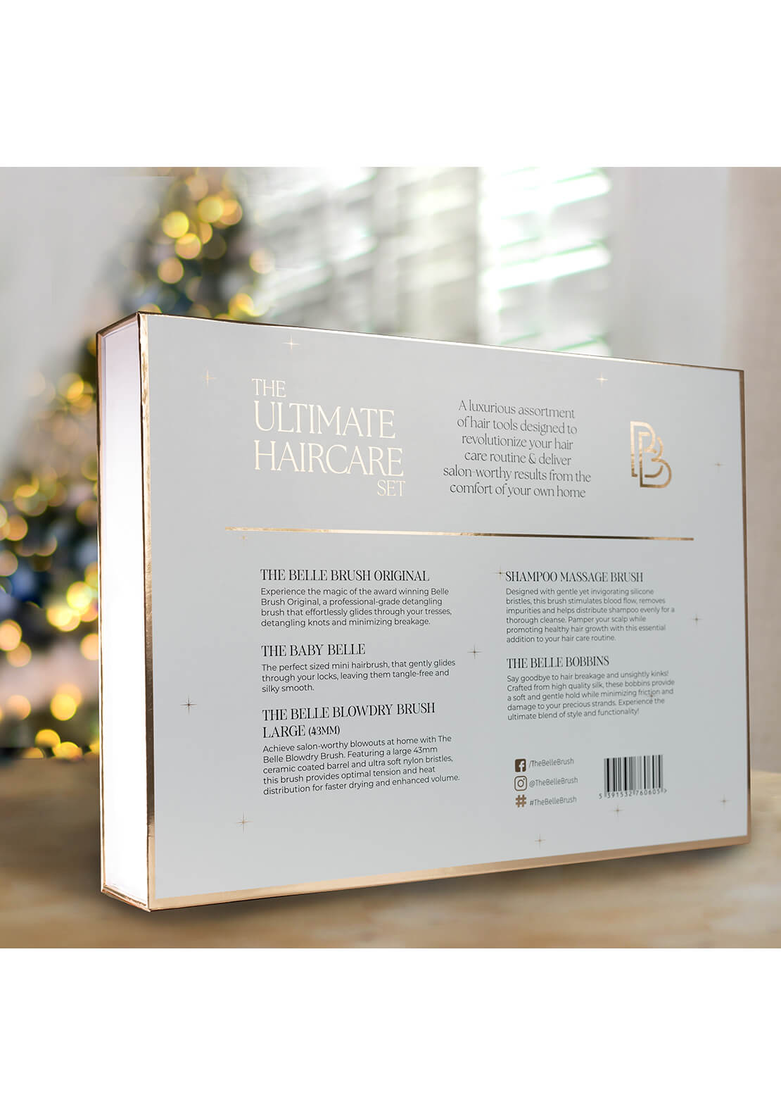 The Belle Brush Ultimate Haircare Gift Set 2 Shaws Department Stores