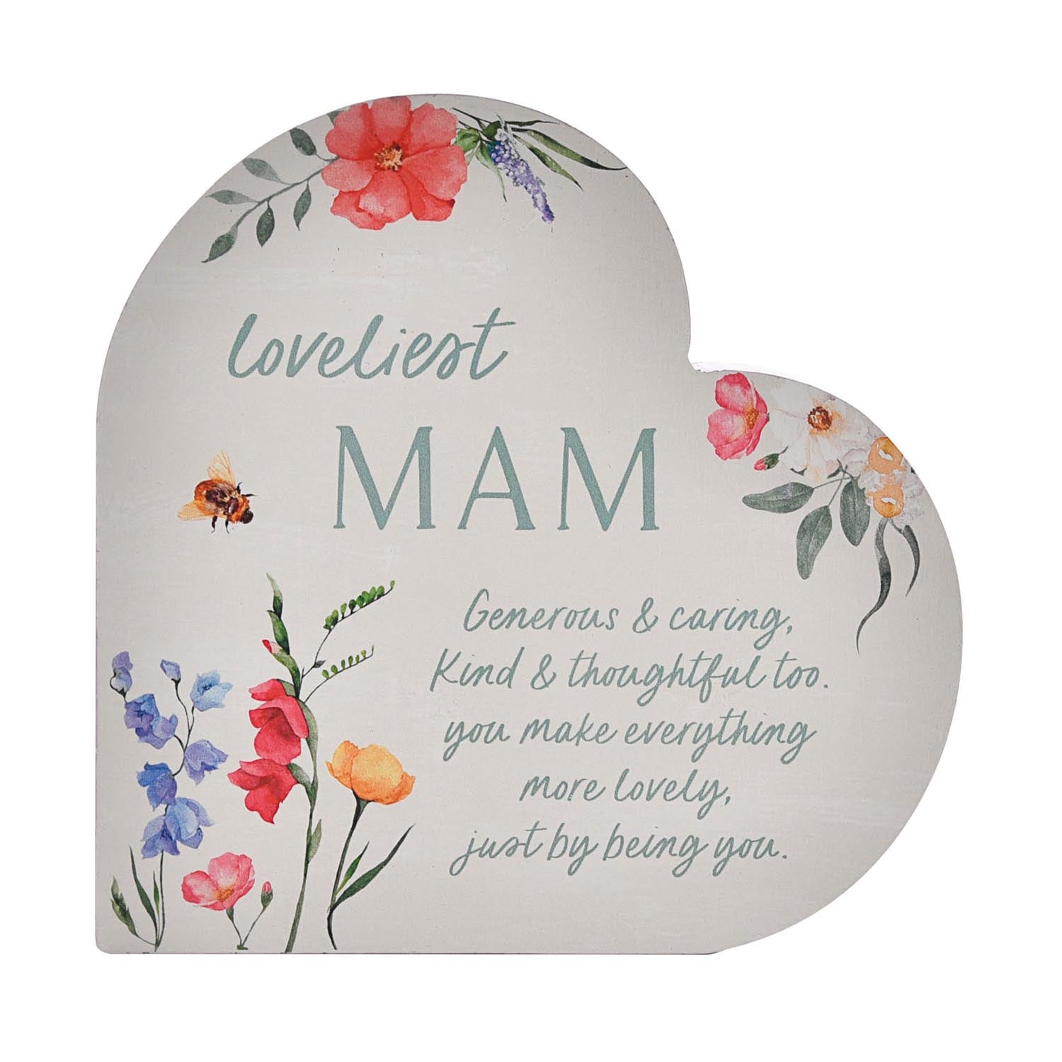 The Cottage Garden The Cottage Garden 3D Heart "Mam" 2 Shaws Department Stores