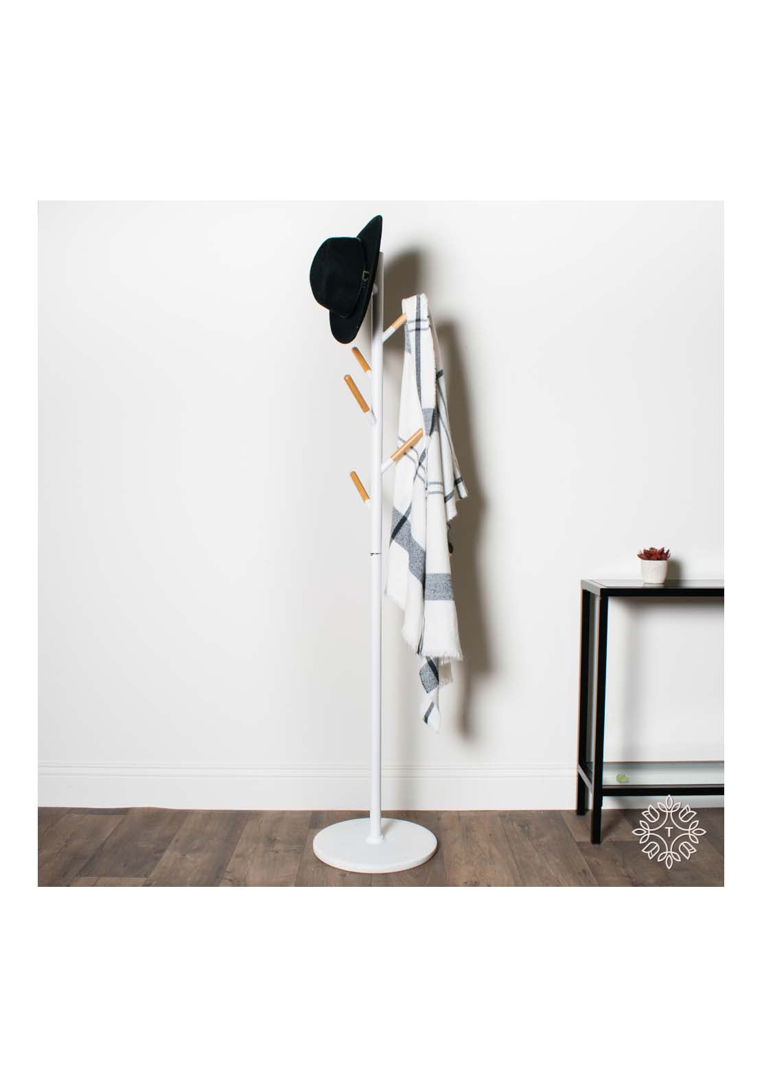 The Home Collection Marble Base Coat and Hat Stand 3 Shaws Department Stores