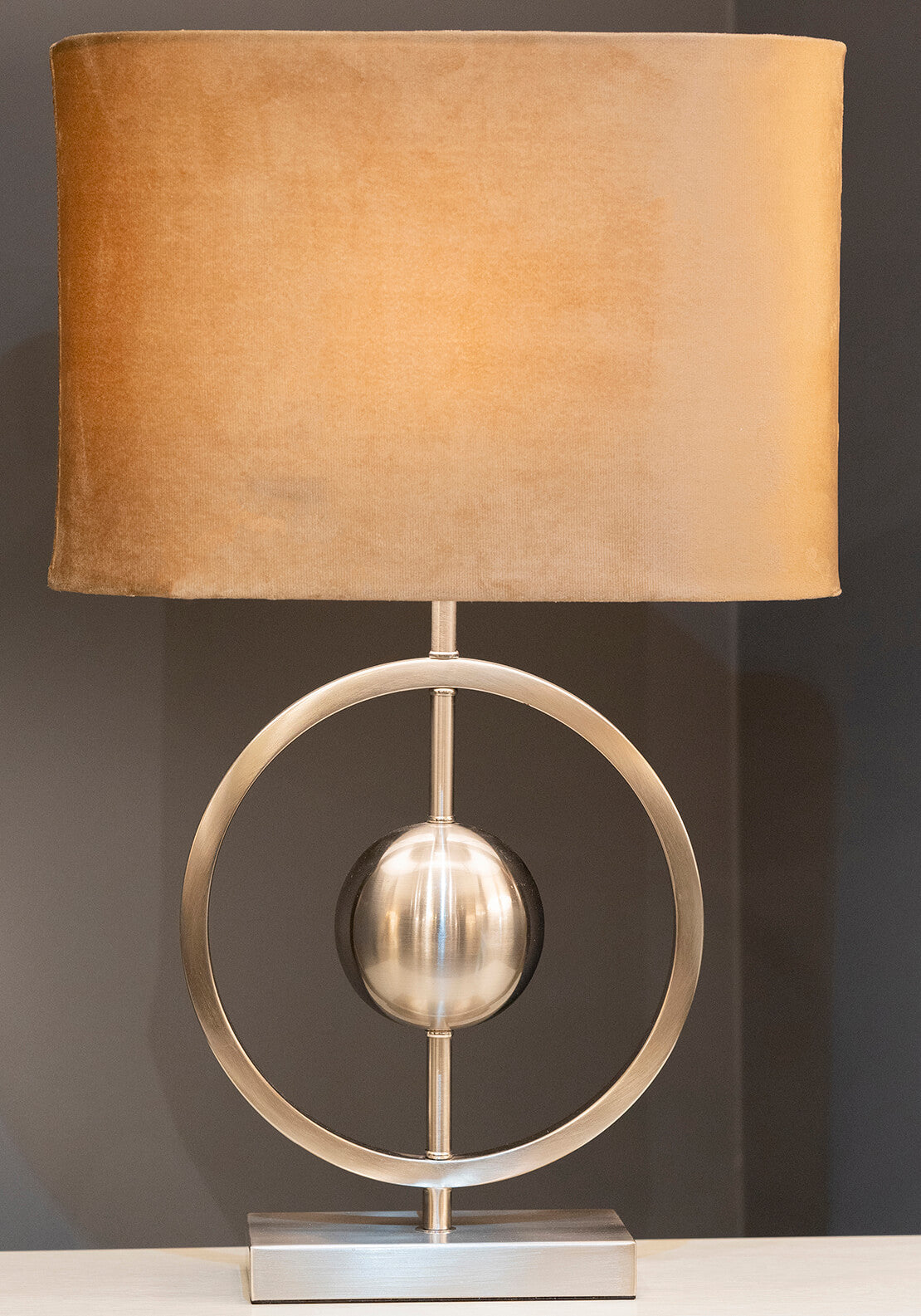 The Home Collection Aurora Table Lamp Satin Silver 1 Shaws Department Stores