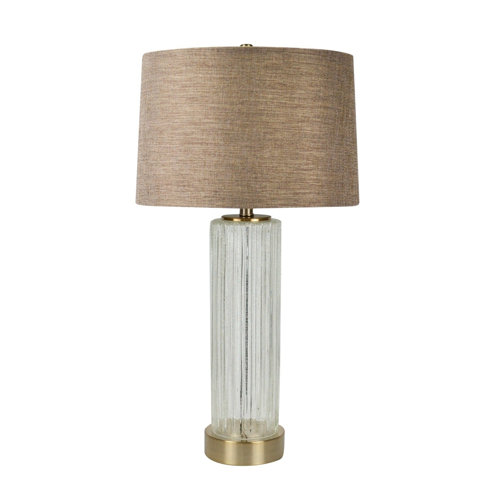 Tara Giftworks Avena Glass Table Lamp 78Cm 1 Shaws Department Stores