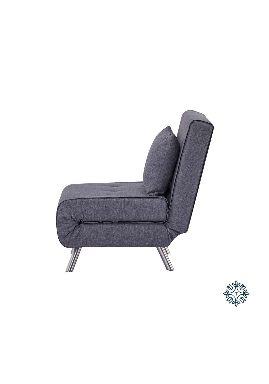 The Home Collection Haru Single Sofa Bed - Grey 2 Shaws Department Stores