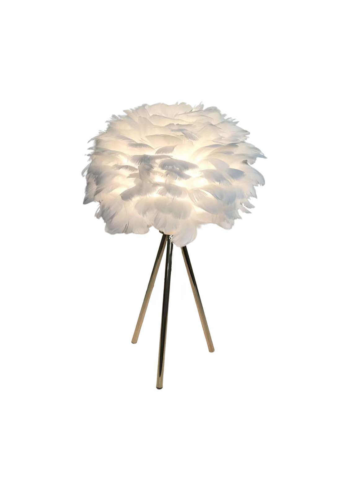 The Home Feather Table Lamp White 1 Shaws Department Stores