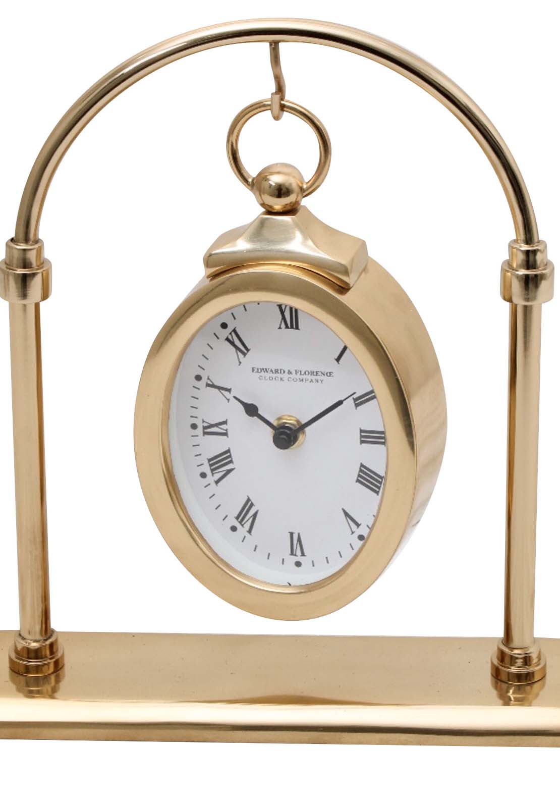 The Home Collection Edward Florence Hanging Clock - Gold 1 Shaws Department Stores