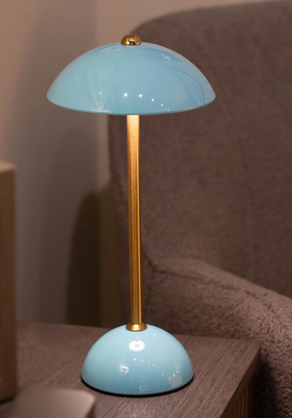 The Home Collection Apollo USB Rechargeable Lamp - Blue 5 Shaws Department Stores