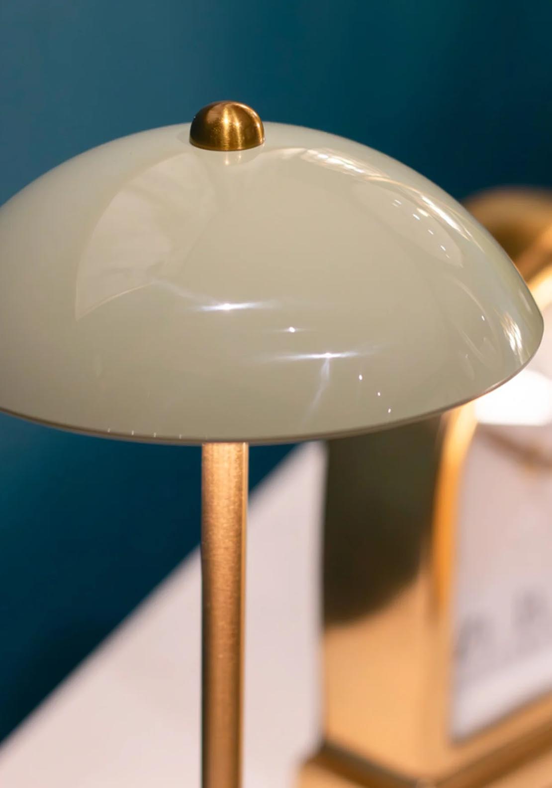 The Home Collection Apollo USB Rechargeable Lamp - Green 4 Shaws Department Stores