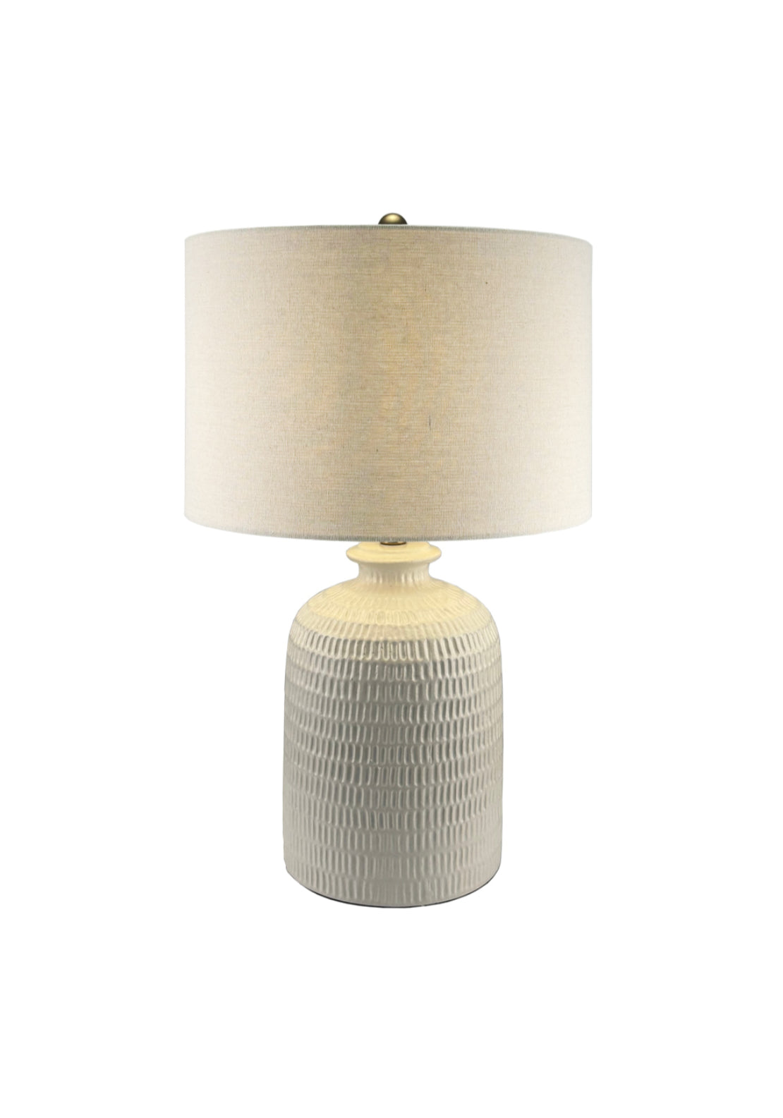 Blair Ceramic Table Lamp - Nude