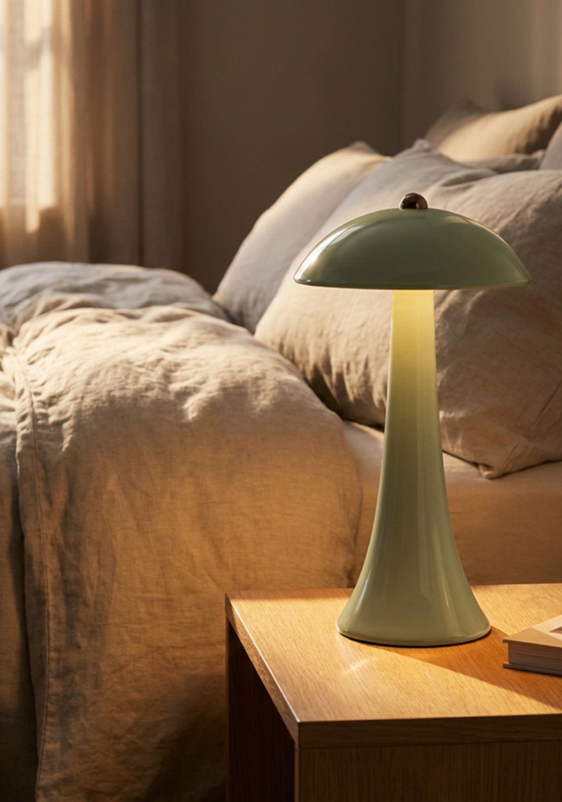 The Home Collection USB Rechargeable Lamp - Green 7 Shaws Department Stores