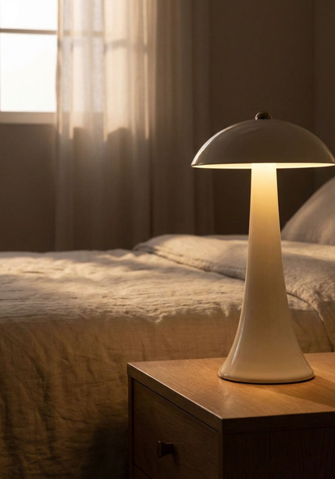 The Home Collection USB Rechargeable Lamp - White 8 Shaws Department Stores