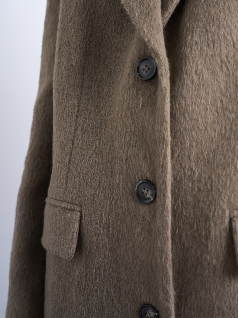 Topshop Alexa Short Coat - Camel 3 Shaws Department Stores