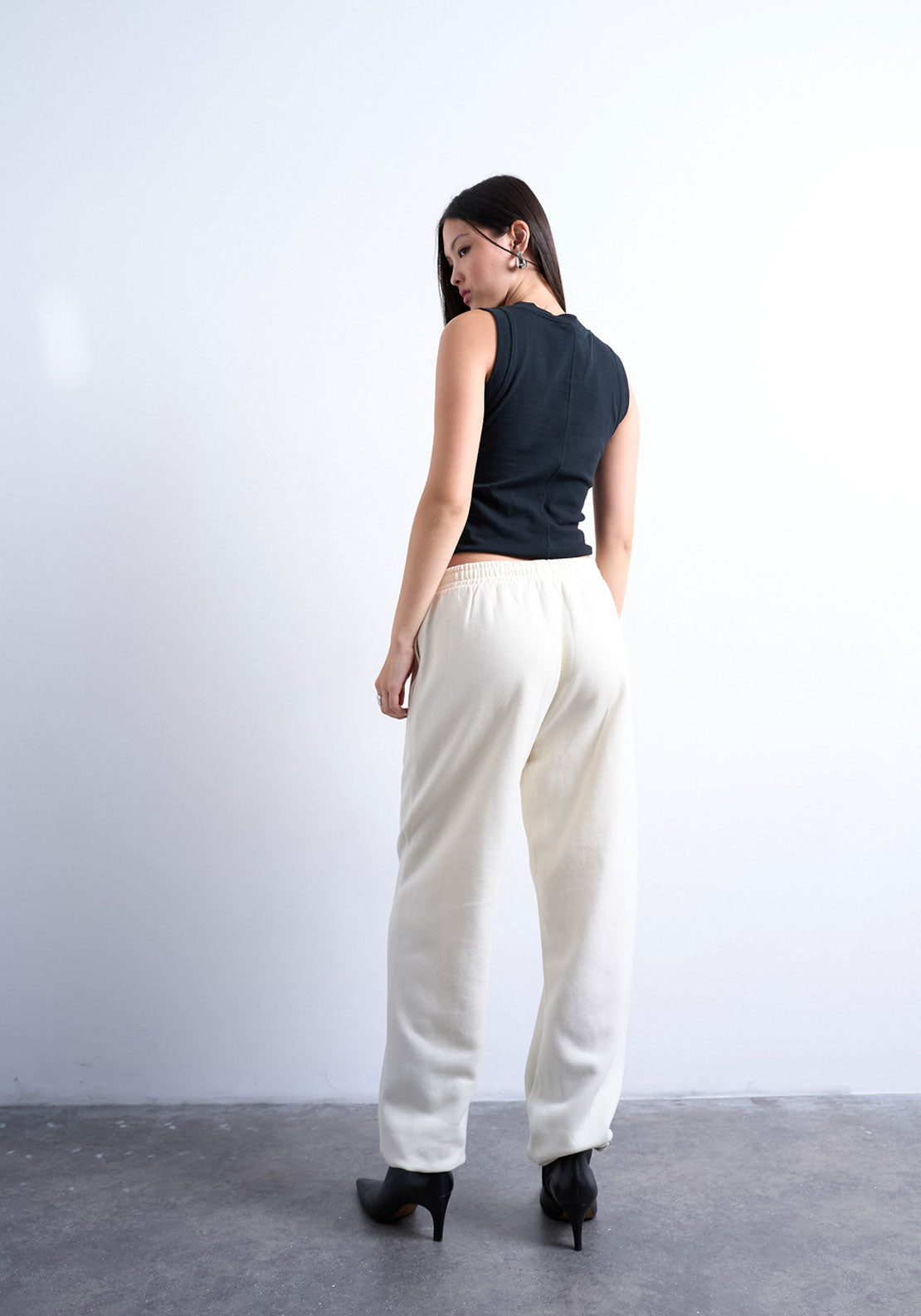 Topshop Miranda Jogger - Ivory Cream 2 Shaws Department Stores