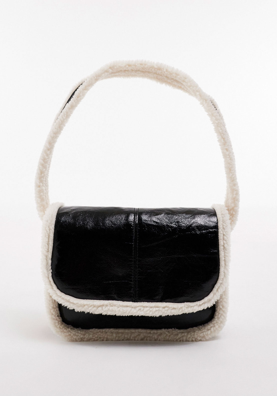 Topshop Solo Shoulder Bag - Black 1 Shaws Department Stores