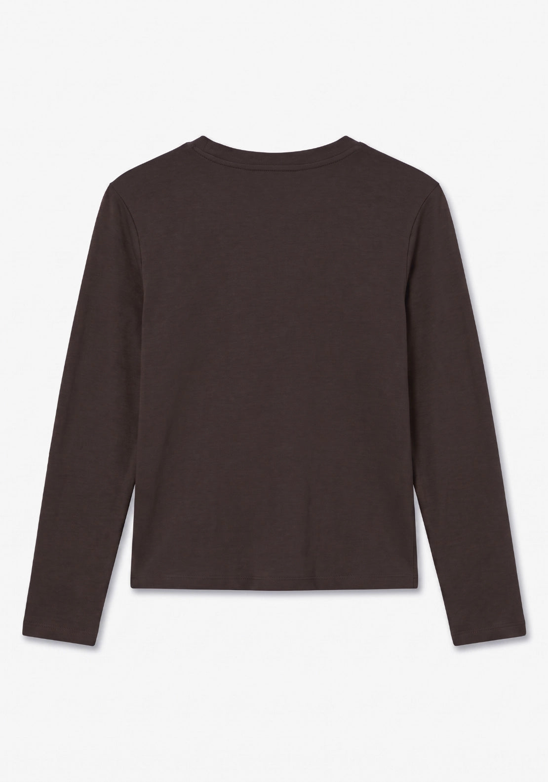 Everyday Long Sleeve Top - Earth Brown