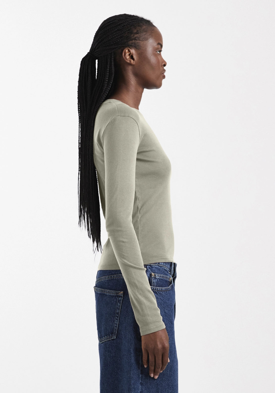 Everyday Long Sleeve Top - Grey
