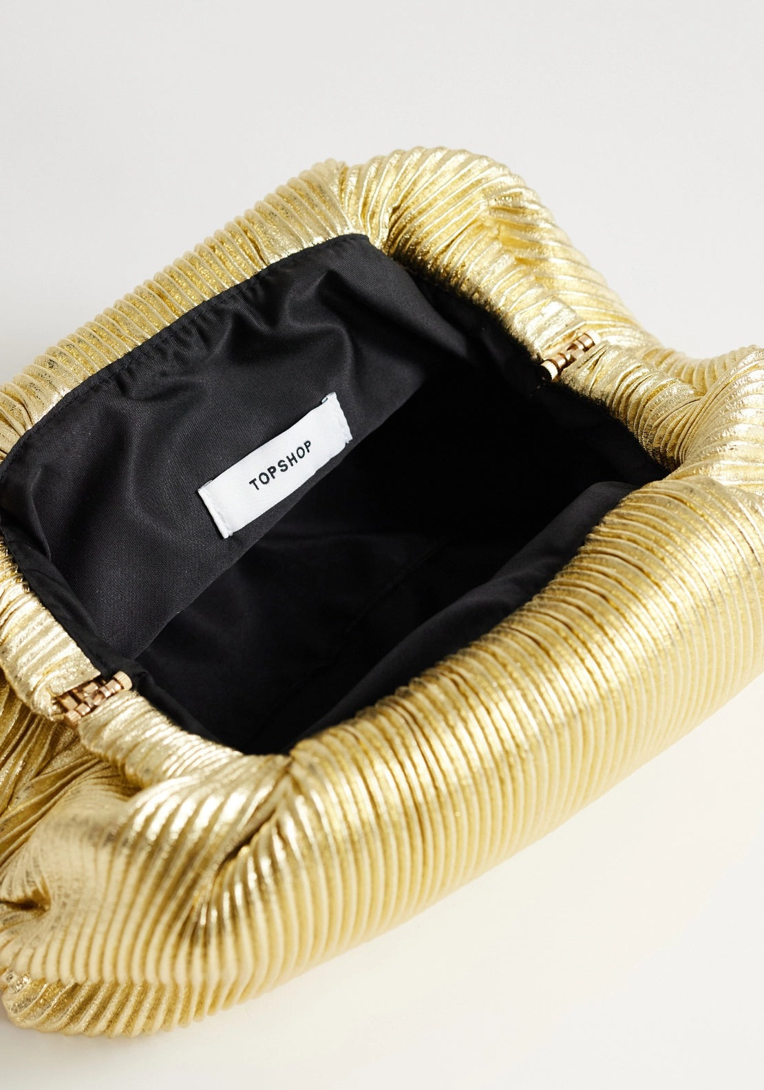 Golden Clutch Bag - Gold