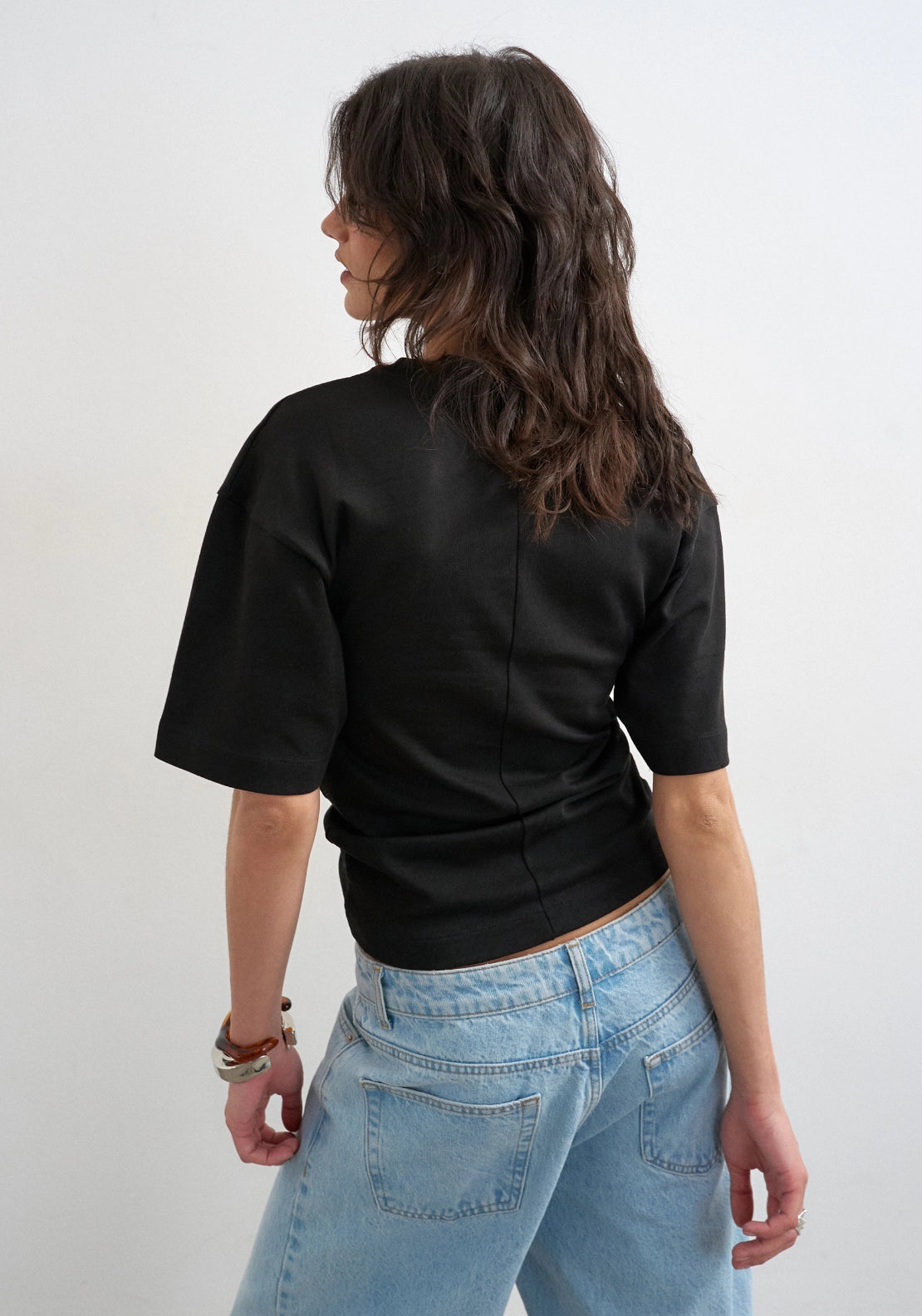 Malle Detail T-Shirt - Black