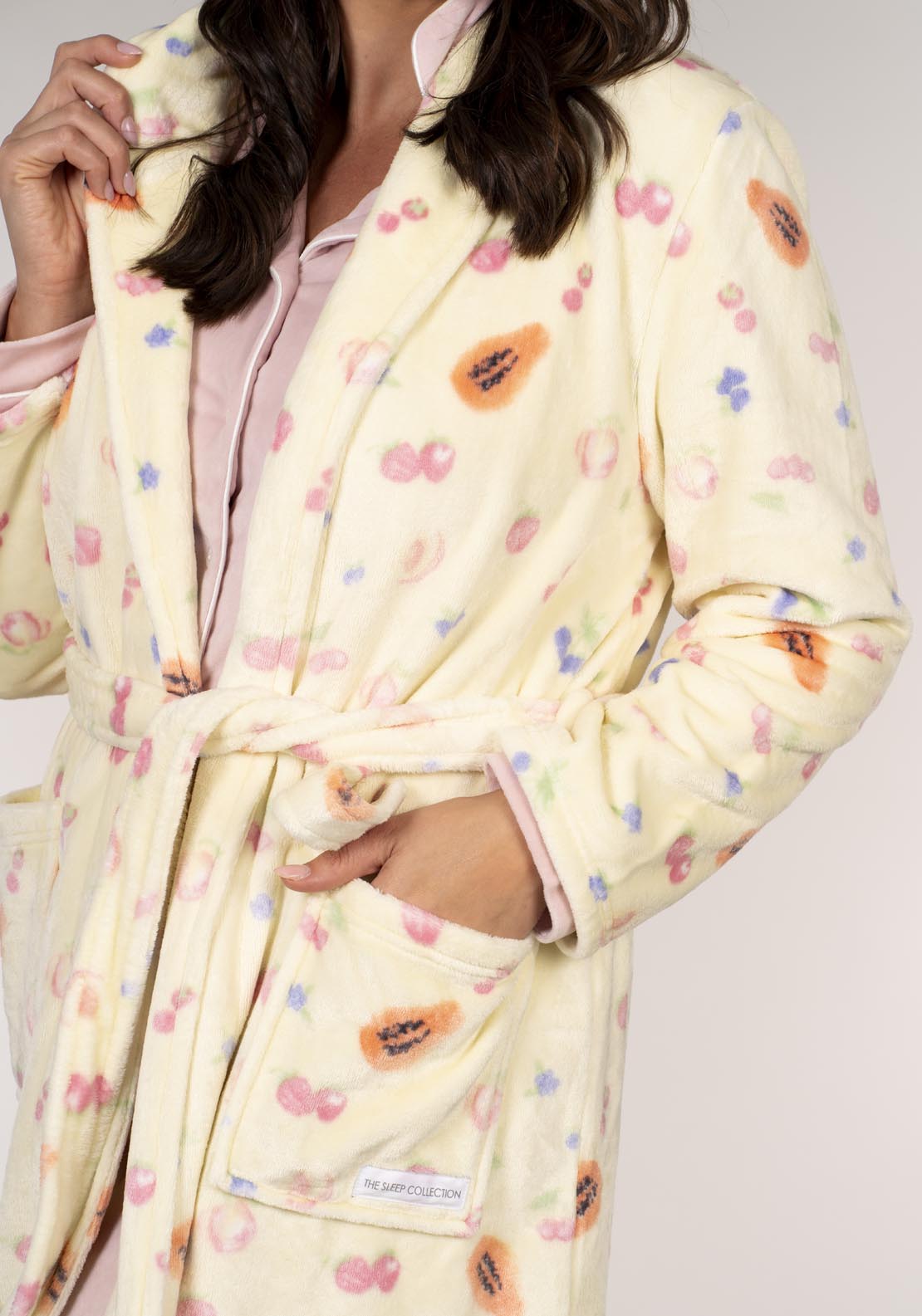 The Sleep Collection Printed Fruit Robe - Multi 2 Shaws Department Stores