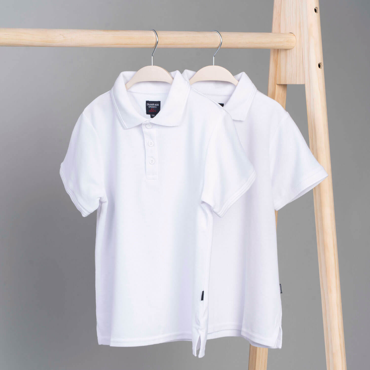 Skippy Short-Sleeve Polo Top 2 Pack - White 1 Shaws Department Stores