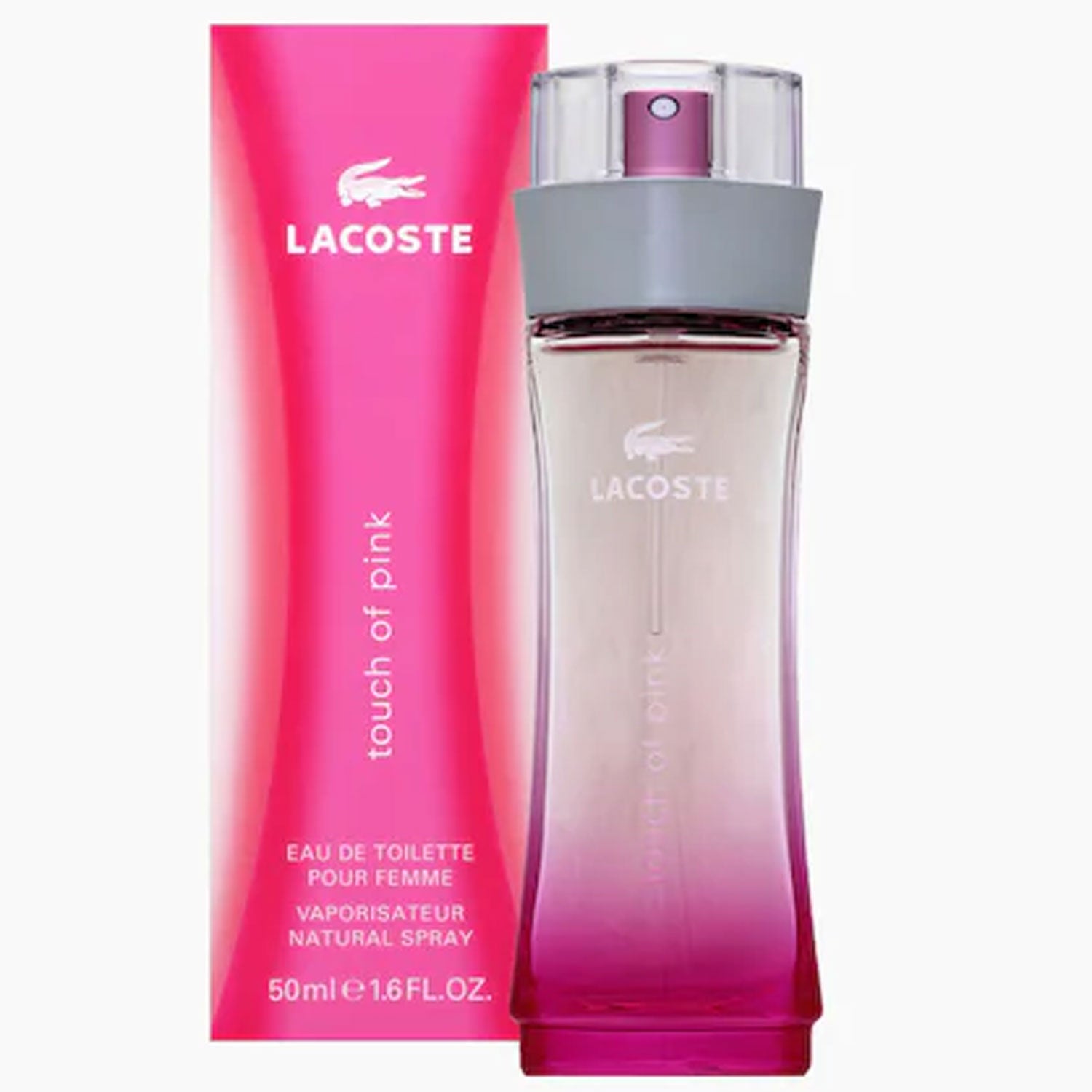 Lacoste Touch of Pink Eau De Toilette 50ml 1 Shaws Department Stores