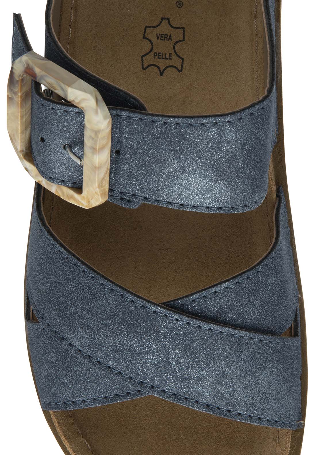 Lotus Comino Sandal - Blue 4 Shaws Department Stores