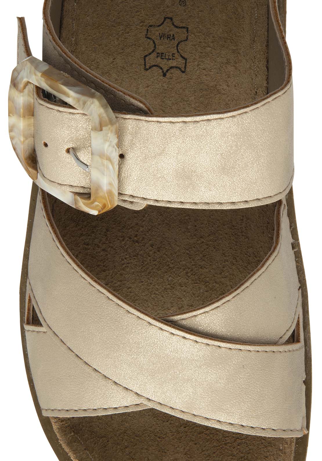 Lotus Comino Sandal - Gold 4 Shaws Department Stores