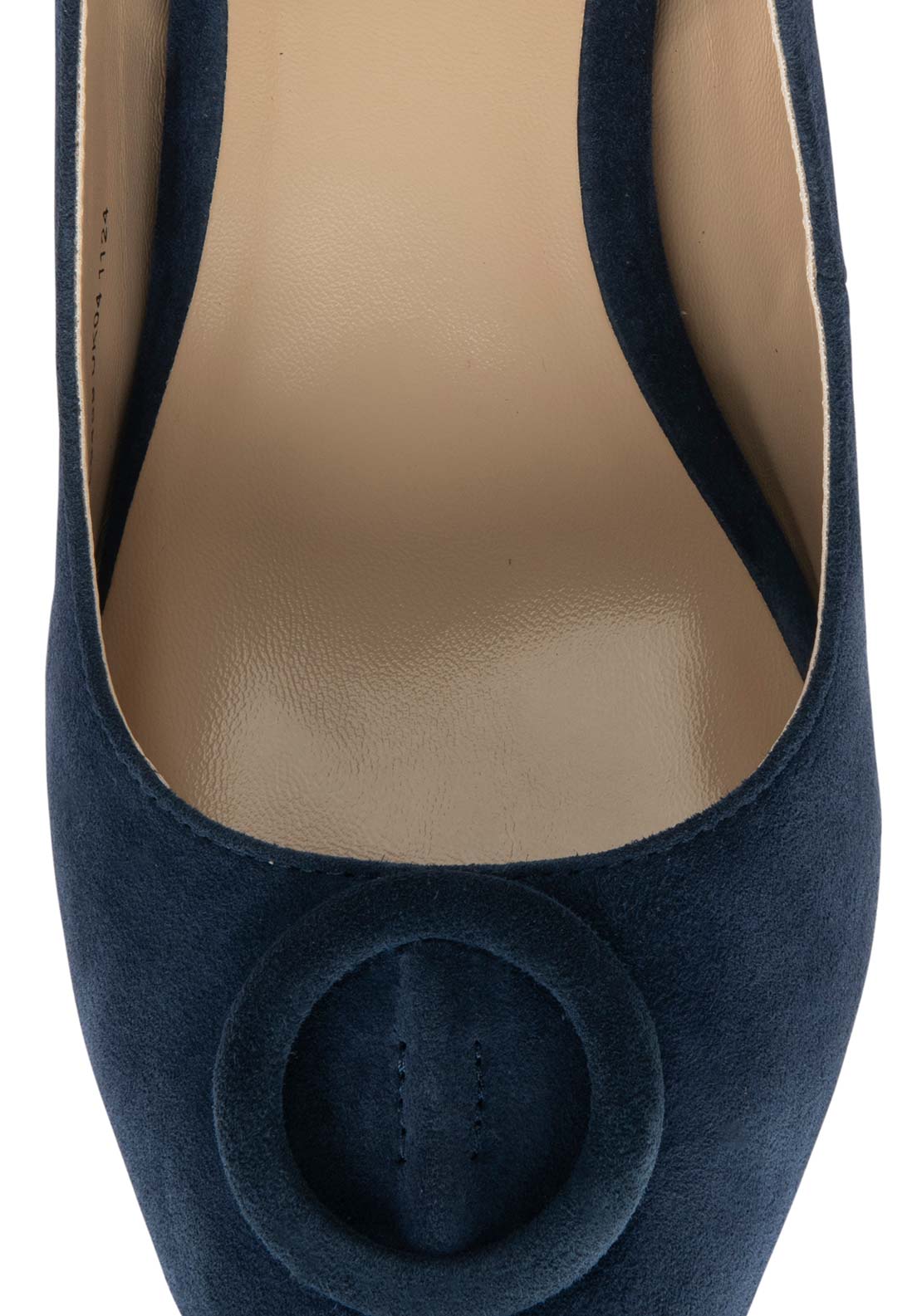 Lotus Delfina Heel Shoe - Navy 4 Shaws Department Stores