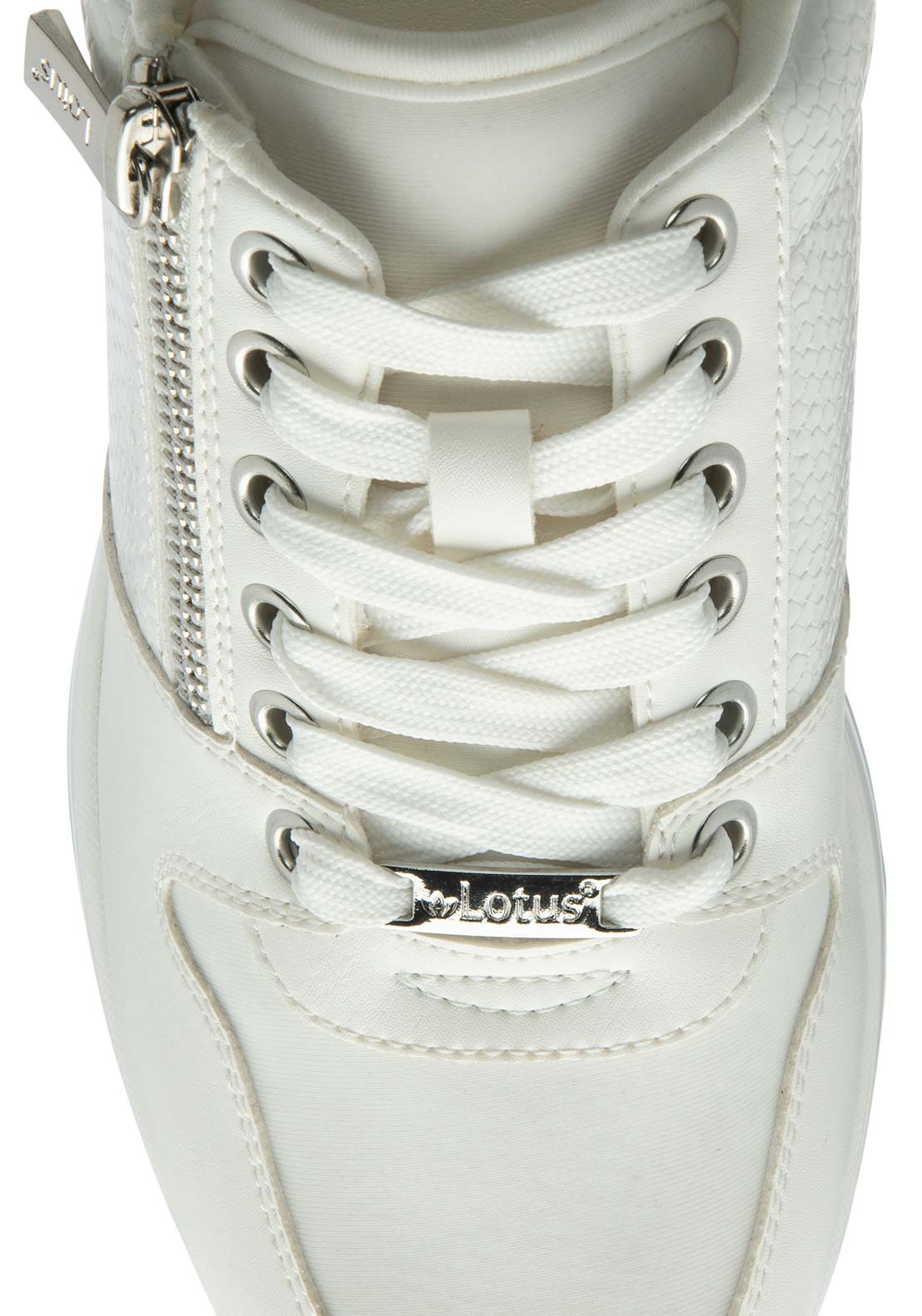 Lotus Isabella Trainer - White 4 Shaws Department Stores