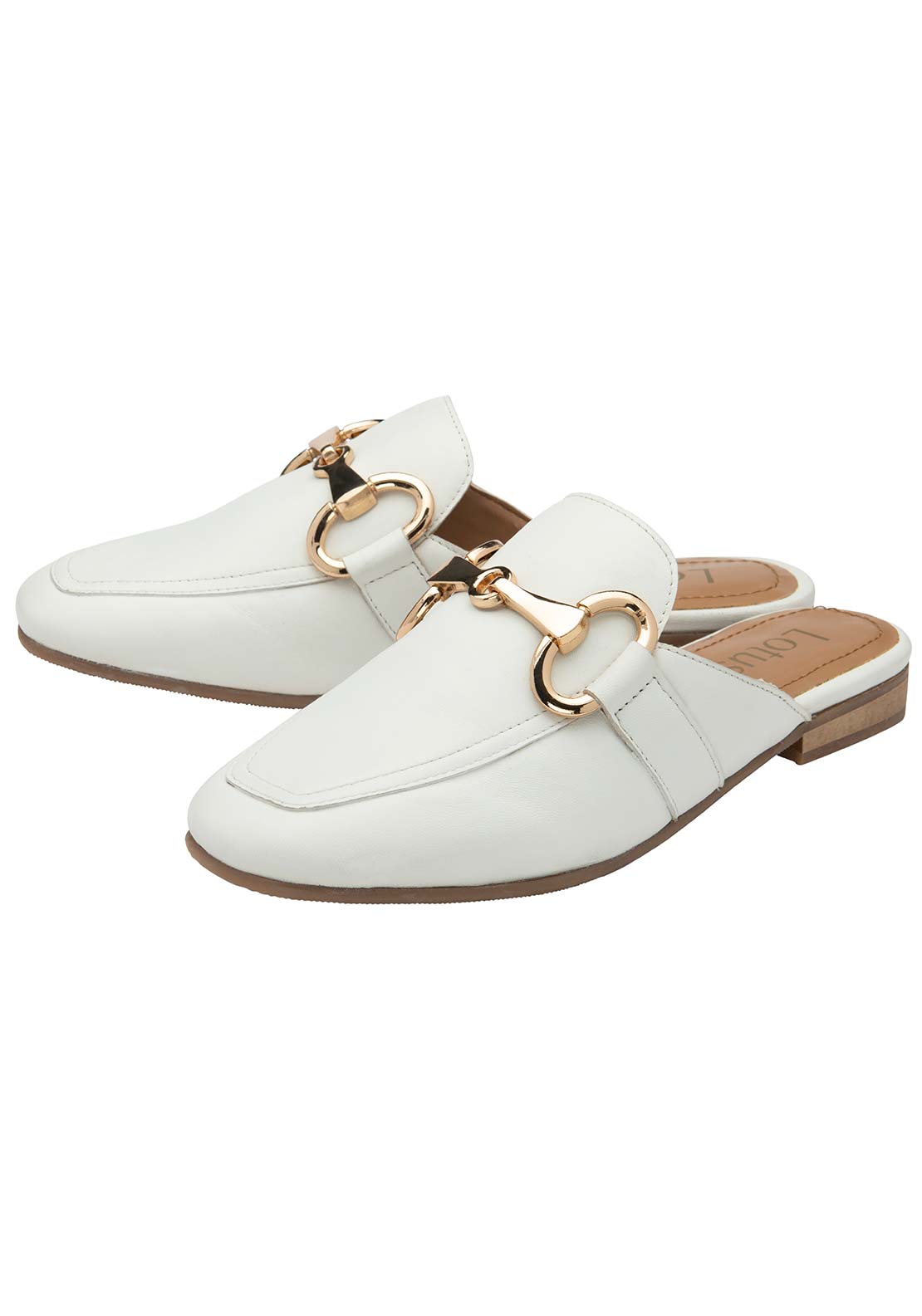 Lotus Taylor Shoe - White 1 Shaws Department Stores