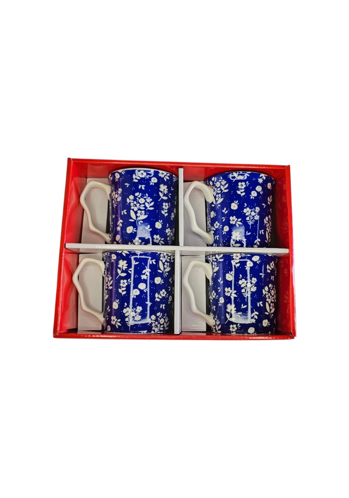 Shannonbridge Pottery Vintage Me Set Of 4 Mugs - Vintage Me 1 Shaws Department Stores