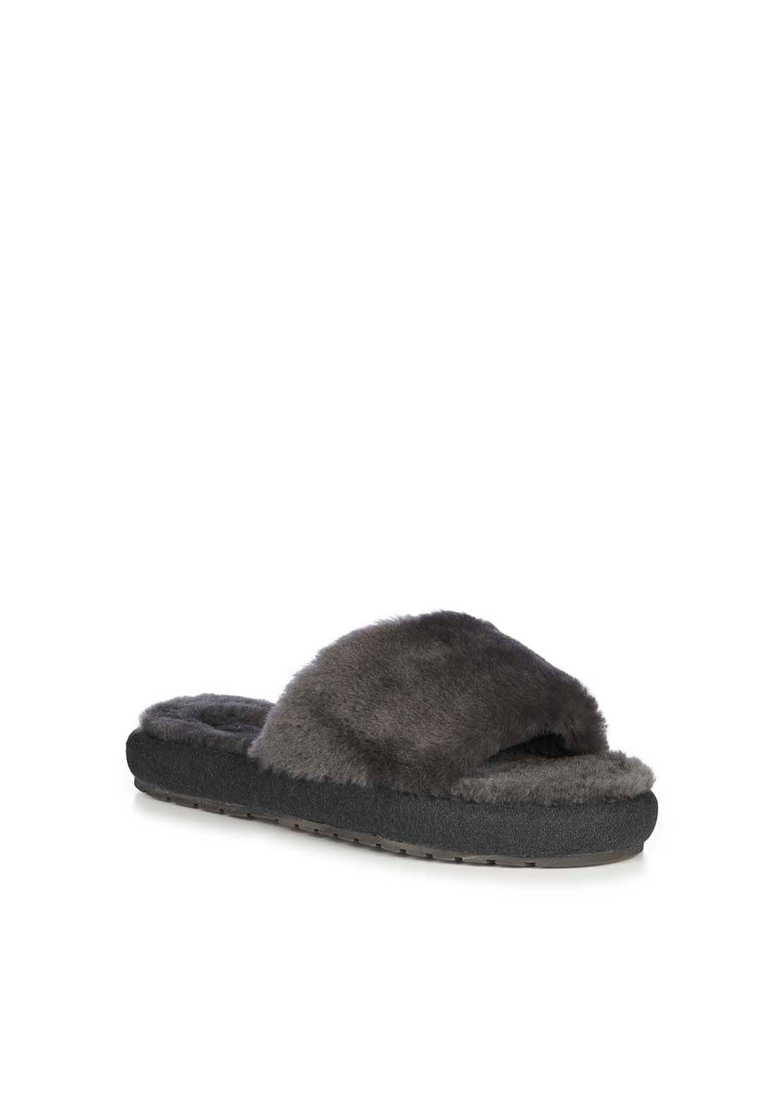Emu Slippers Mckay - Grey 1 Shaws Department Stores