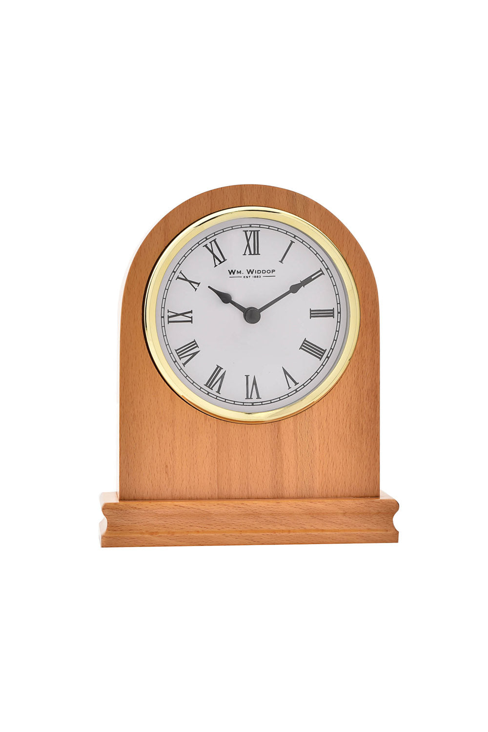 The Home Collection Wooden Mantel Clock Arched 2 Shaws Department Stores