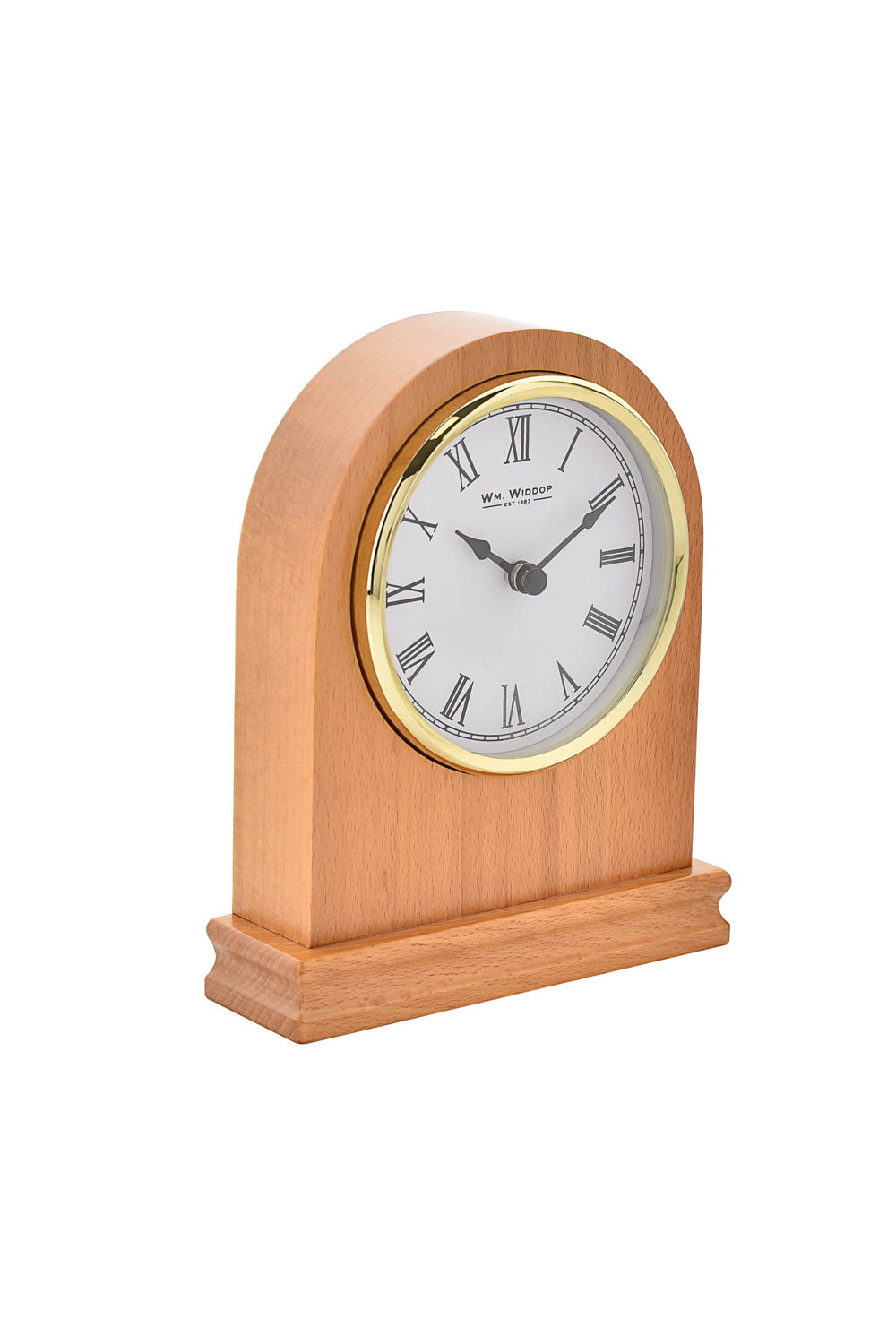 The Home Collection Wooden Mantel Clock Arched 3 Shaws Department Stores